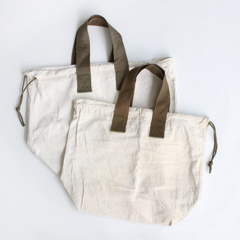 PUEBCO プエブコ｜VINTAGE POSTAL BAG CONVERTED TO TOTE (巾着タイプ)