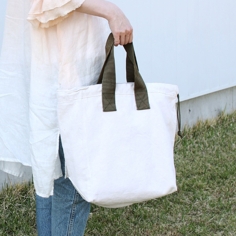 PUEBCO プエブコ｜VINTAGE POSTAL BAG CONVERTED TO TOTE (巾着タイプ)