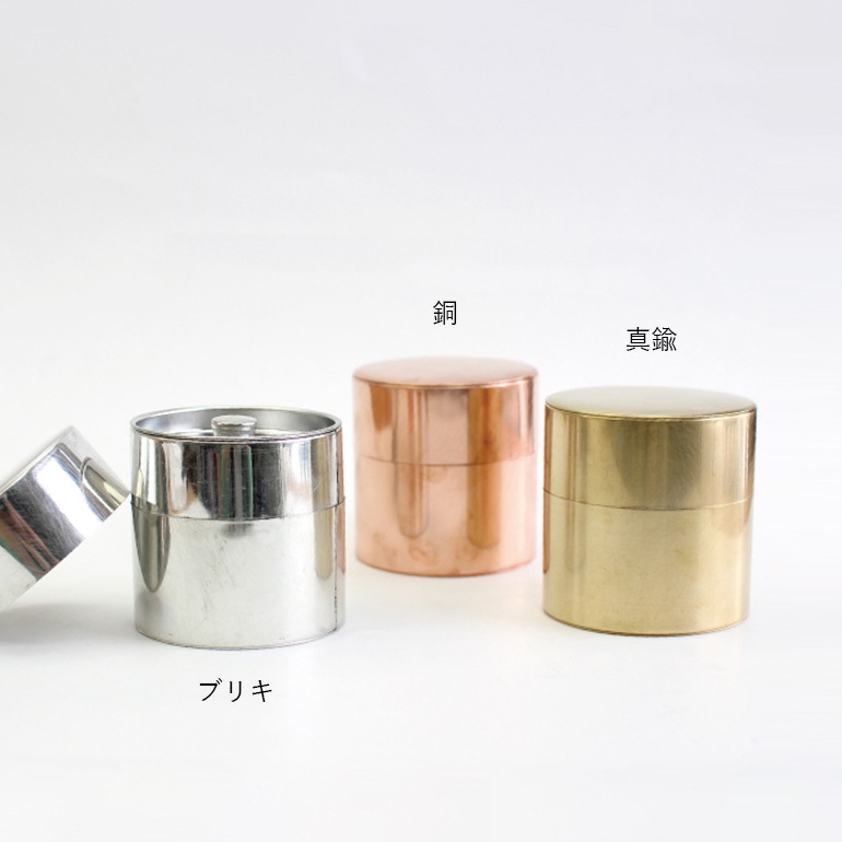 SyuRo シュロ｜丸缶(小/ブリキ)