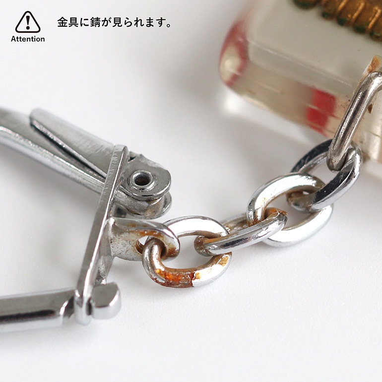 VINTAGE｜BOURBON キーホルダー【LUビスケット】