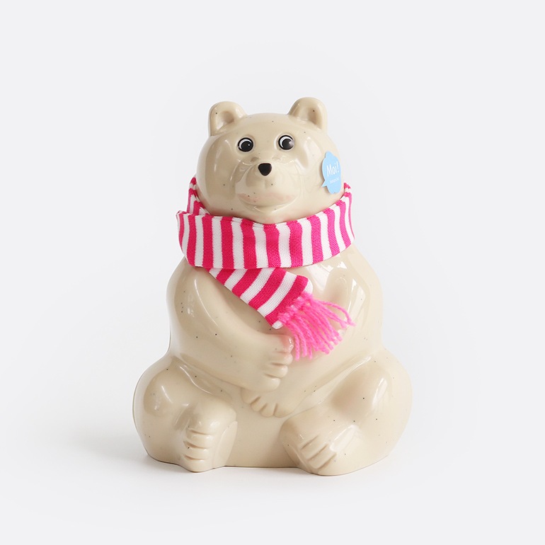 Polar Bear Money Box（with muffler 2024）