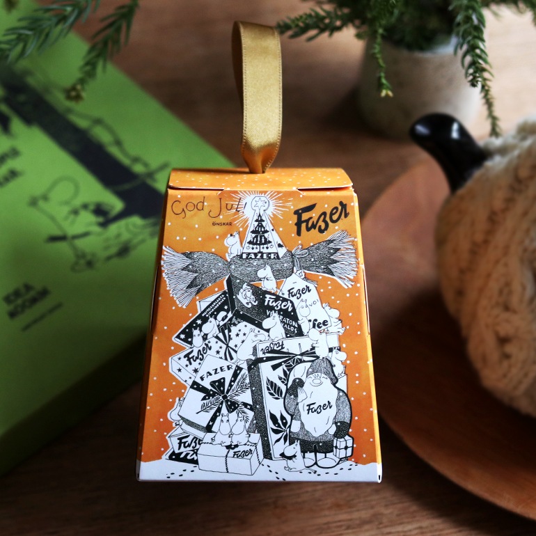 Fazer ファッツェル｜ムーミン GodJul オーナメントボックス　KFミルクチョコレート