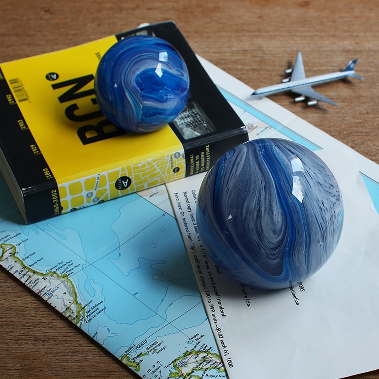 【取扱い終了/セール】amabro アマブロ｜ABSTRACT GLASS BALL【L】