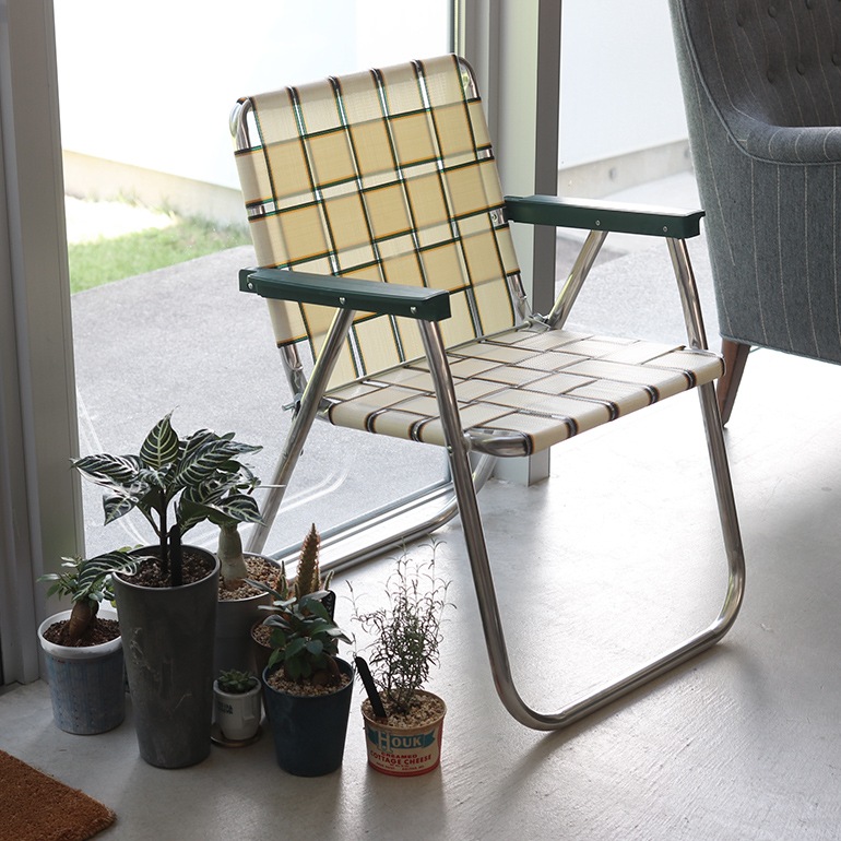 LAWN CHAIR ローンチェア｜PICNIC CHAIR【CHARLESTON TAN】