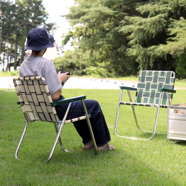 LAWN CHAIR ローンチェア｜PICNIC CHAIR【CHARLESTON TAN】