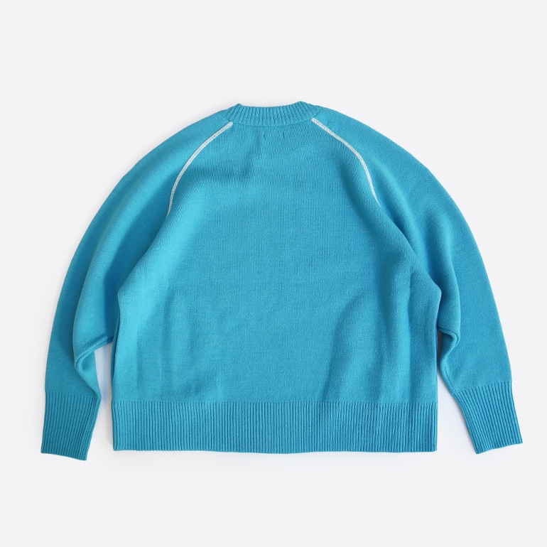 maillot マイヨ｜“mature” Light Double Knit Crew【全2色】