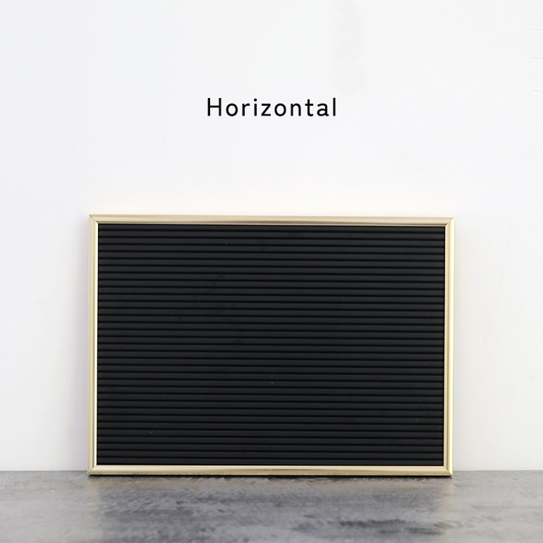 【メーカー廃番/セール】Letter Board Gold(S)