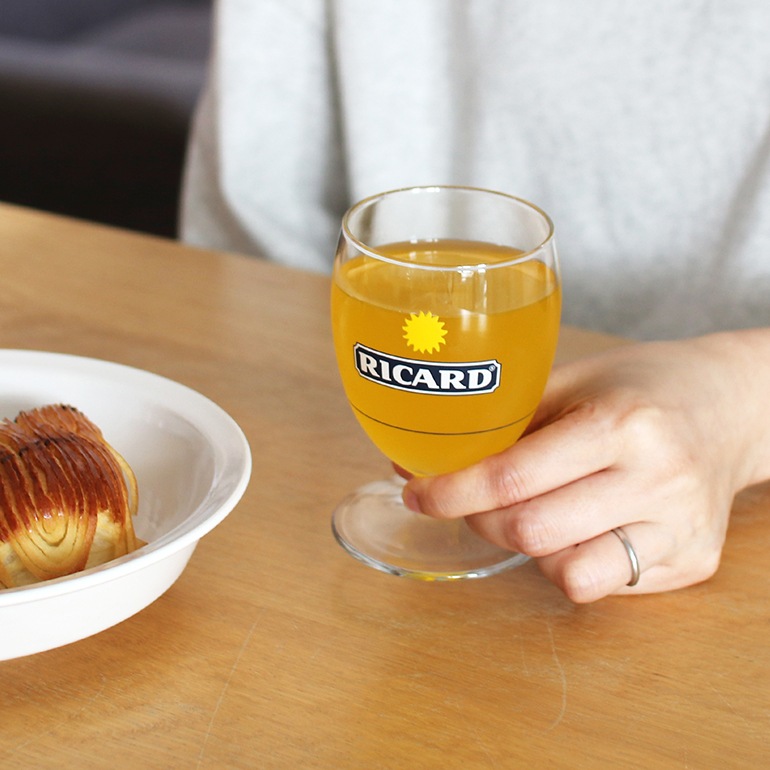 VINTAGE｜RICARD　脚付グラス