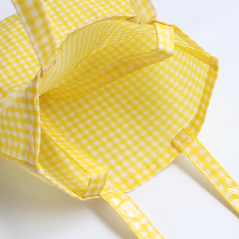 TEMBEA テンベア｜3HANDLE TOTE　GINGHAM BLACK