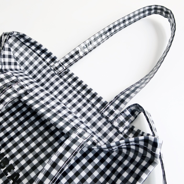 TEMBEA テンベア｜3HANDLE TOTE　GINGHAM BLACK
