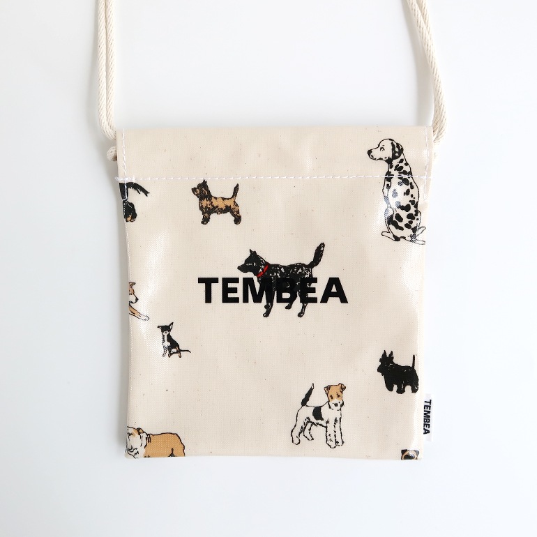 TEMBEAテンベア　巾着　DOG 犬柄 TEMBEA｜テンベア【巾着】 – and-g