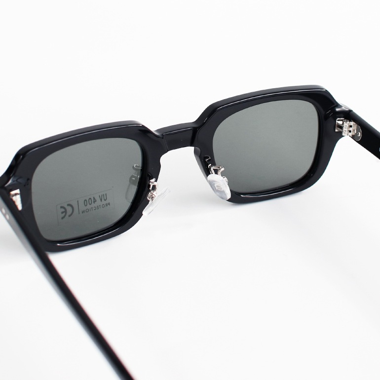 USSタイプ S9 アイウェア フレーム (ピュアブラック×グレー)