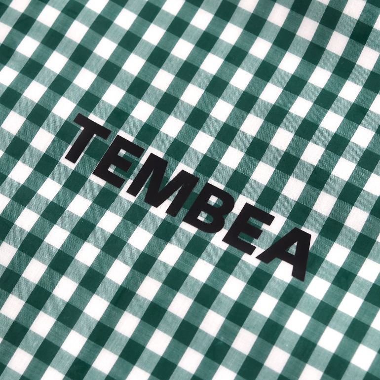 TEMBEA テンベア｜CARRY TOTE　GINGHAM GREEN