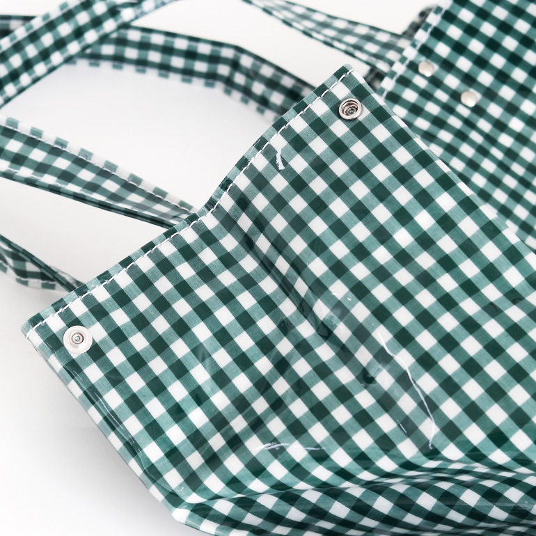 TEMBEA テンベア｜CARRY TOTE　GINGHAM GREEN