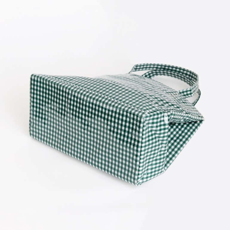 TEMBEA テンベア｜CARRY TOTE　GINGHAM GREEN