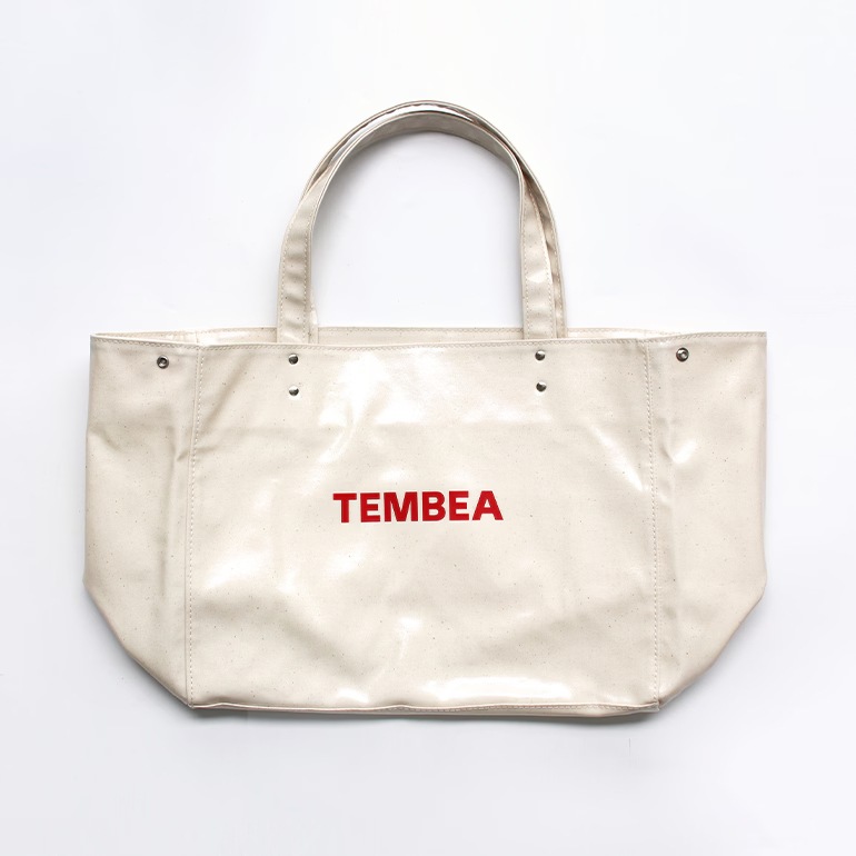 TEMBEA テンベア｜CARRY TOTE　GINGHAM GREEN