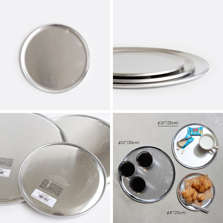 PUEBCO プエブコ｜ALUMINIUM ROUND TRAY Φ10
