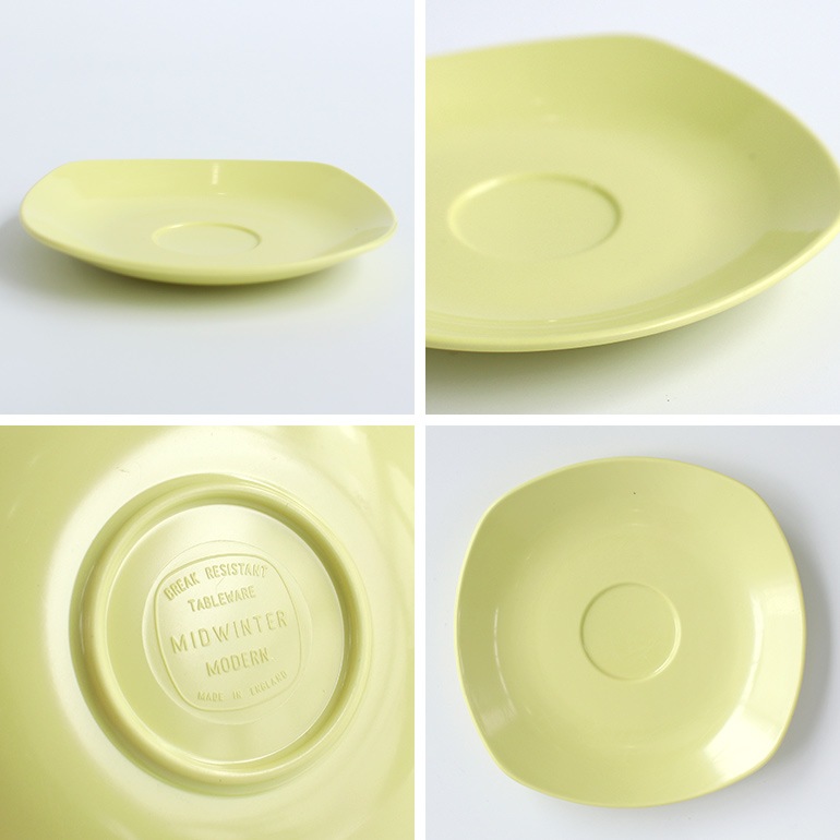 VINTAGE｜Mid winter MELMEX メラミン C&S yellow