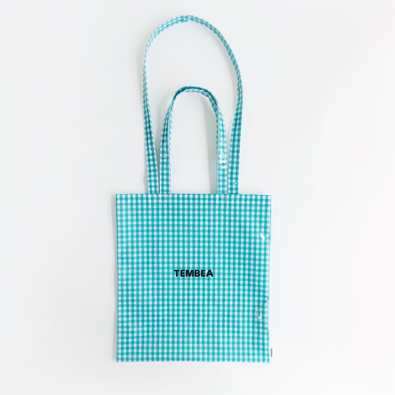 TEMBEA テンベア｜3HANDLE TOTE GINGHAM TEAL 通販｜DUPON35