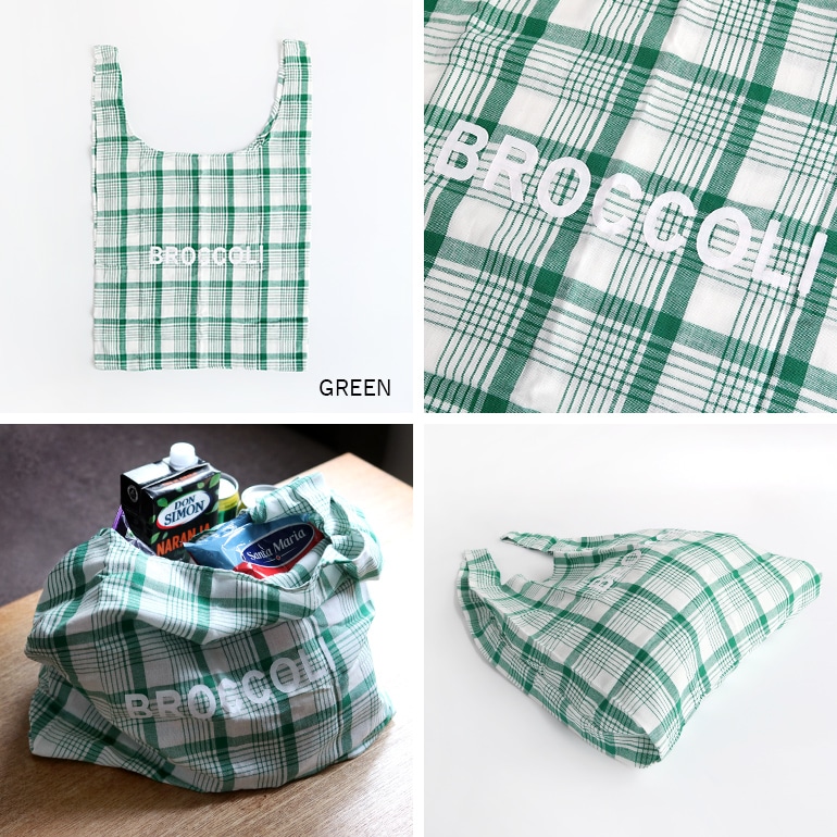 VETLER ベトラー｜マルシェ エコバッグ　オーバーチェック【全3色】