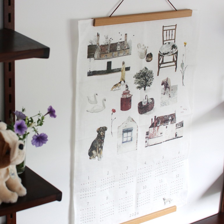 fog フォグ｜2026 リネンカレンダー【いつもの暮らし】