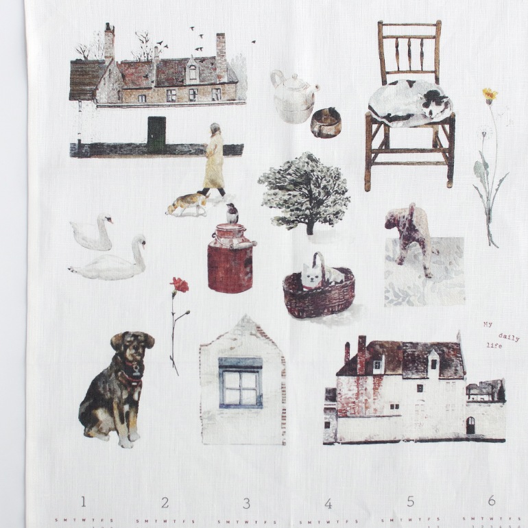 fog フォグ｜2026 リネンカレンダー【いつもの暮らし】