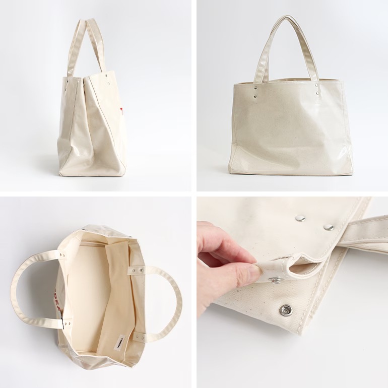 TEMBEA テンベア｜CARRY TOTE　CHECK BLUE