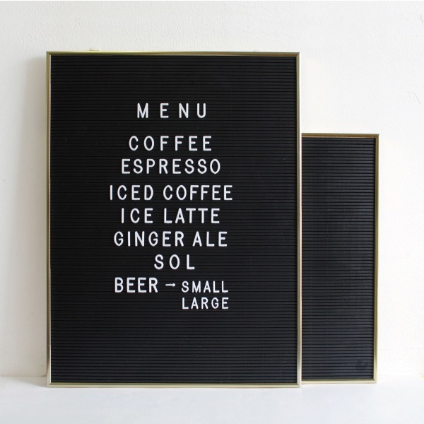 Letter Board Gold(L)