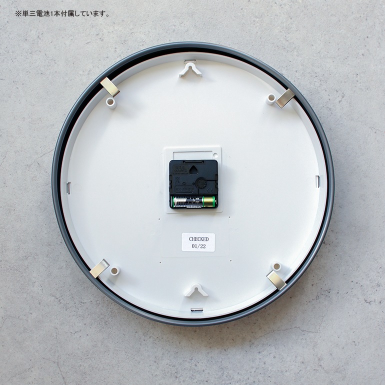 PACIFIC FURNITURE SERVICE パシフィックファニチャーサービス｜E.A. COMBS WALL CLOCK (S)ARABIC-B