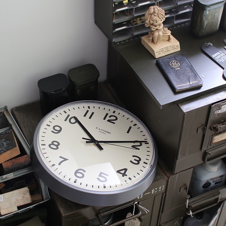 PACIFIC FURNITURE SERVICE パシフィックファニチャーサービス｜E.A. COMBS WALL CLOCK (S)ARABIC-B