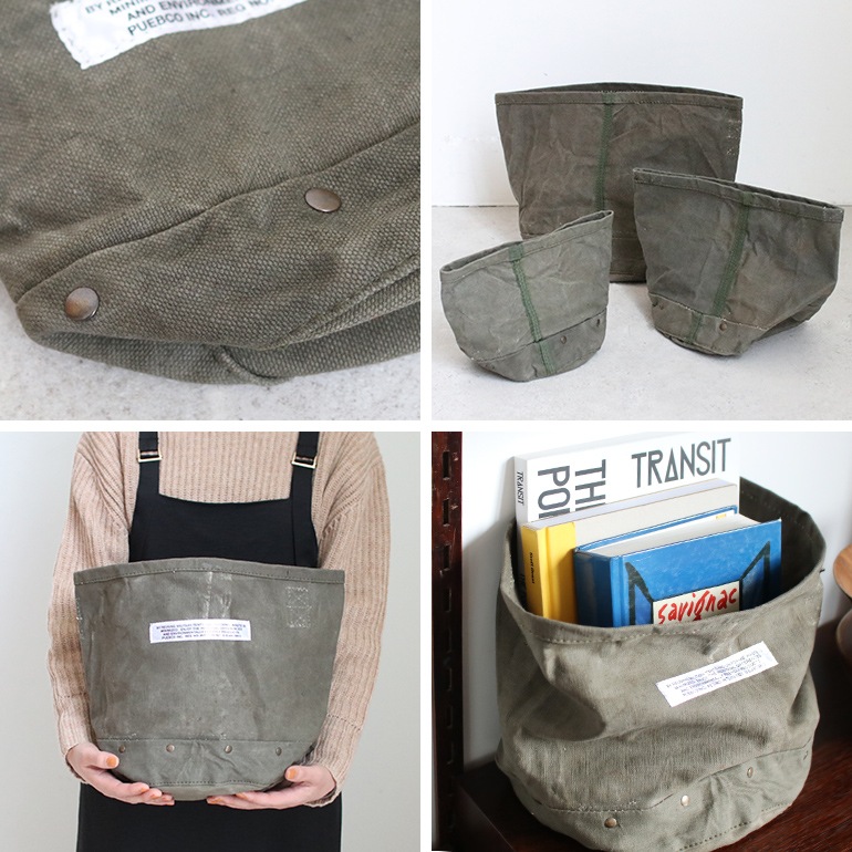 PUEBCO プエブコ｜VINTAGE MATERIAL ORGANIZER WITH RIVET 【Large】