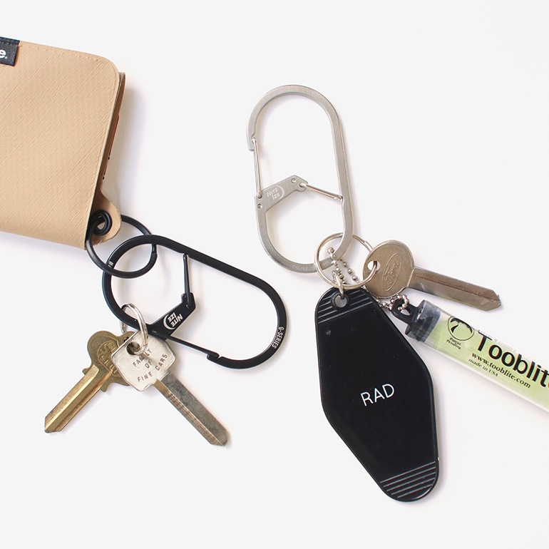NITE IZE ナイトアイズ｜Gシリーズ DUAL CHAMBER CARABINER #4 通販