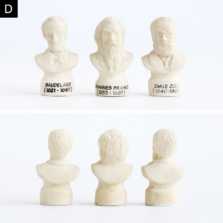 VINTAGE｜feve フェーヴ【Musician&Writer】3点セット France