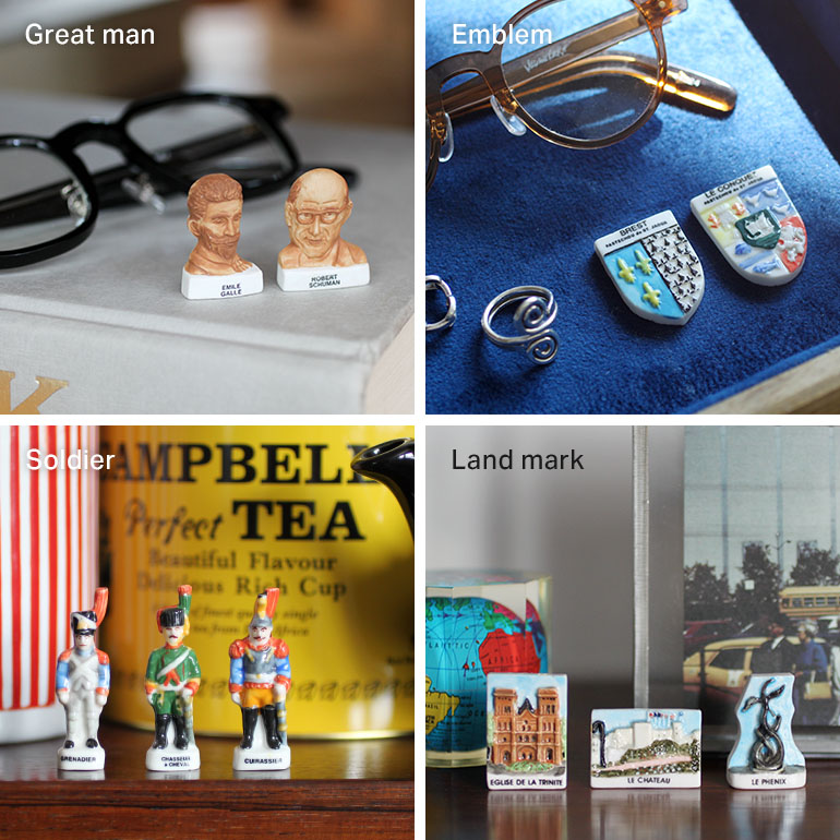 VINTAGE｜feve フェーヴ【Musician&Writer】3点セット France