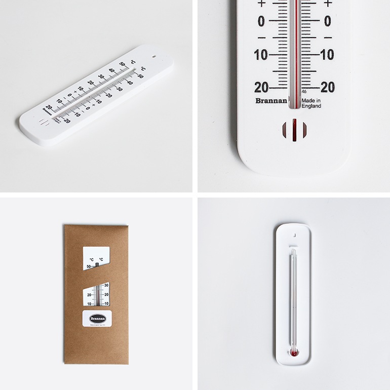 DETAIL ディテール｜Brannan Plastic Wall Thermometer 155mm プラスチック ウォール サーモメーター 155mm
