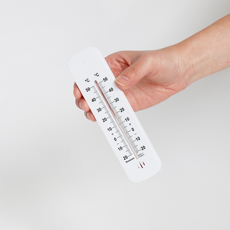DETAIL ディテール｜Brannan Plastic Wall Thermometer 155mm プラスチック ウォール サーモメーター 155mm