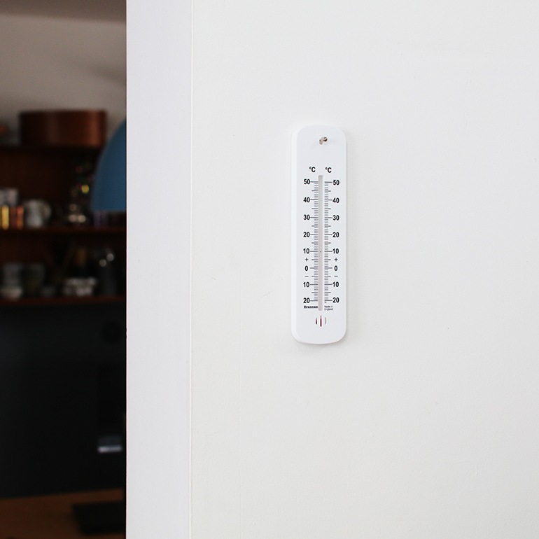 DETAIL ディテール｜Brannan Plastic Wall Thermometer 155mm プラスチック ウォール サーモメーター 155mm