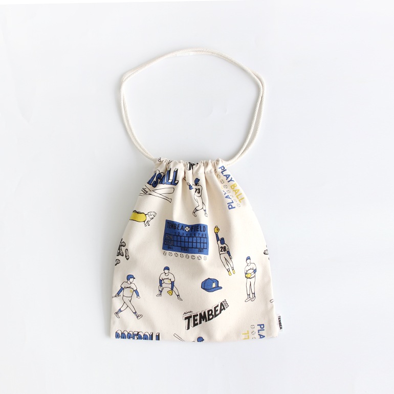 TEMBEA テンベア｜巾着 BASEBALL