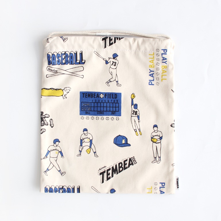 TEMBEA テンベア｜巾着 BASEBALL