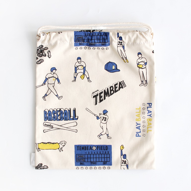 TEMBEA テンベア｜巾着 BASEBALL