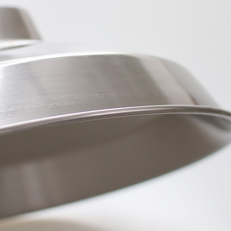 PACIFIC FURNITURE SERVICE パシフィックファニチャーサービス｜ランプシェード Brushed Steel(L)
