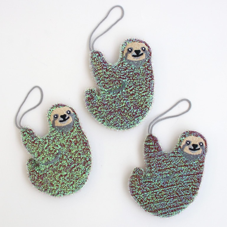 KIKKERLAND キッカーランド｜SLOTH SCRUB SPONGE (3個組)
