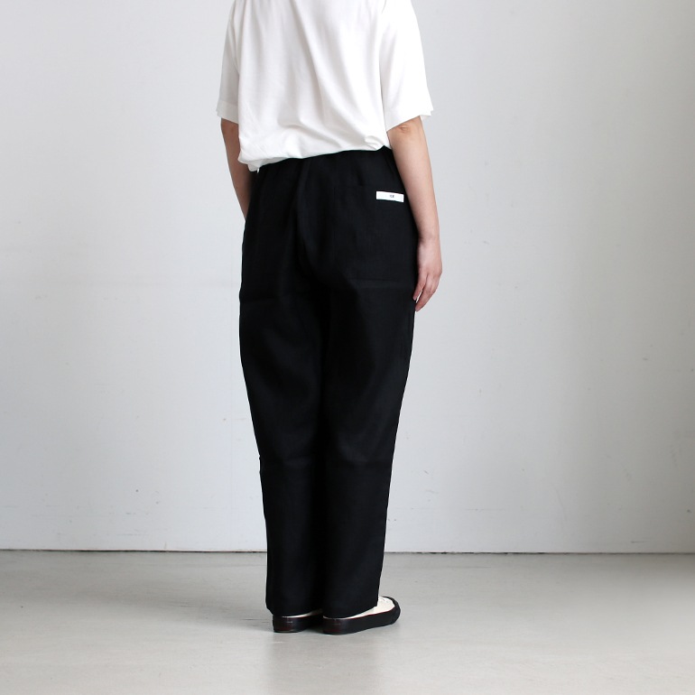 VOIRY ヴォイリー｜DOCTOR PANTS-LINEN L-GRAY