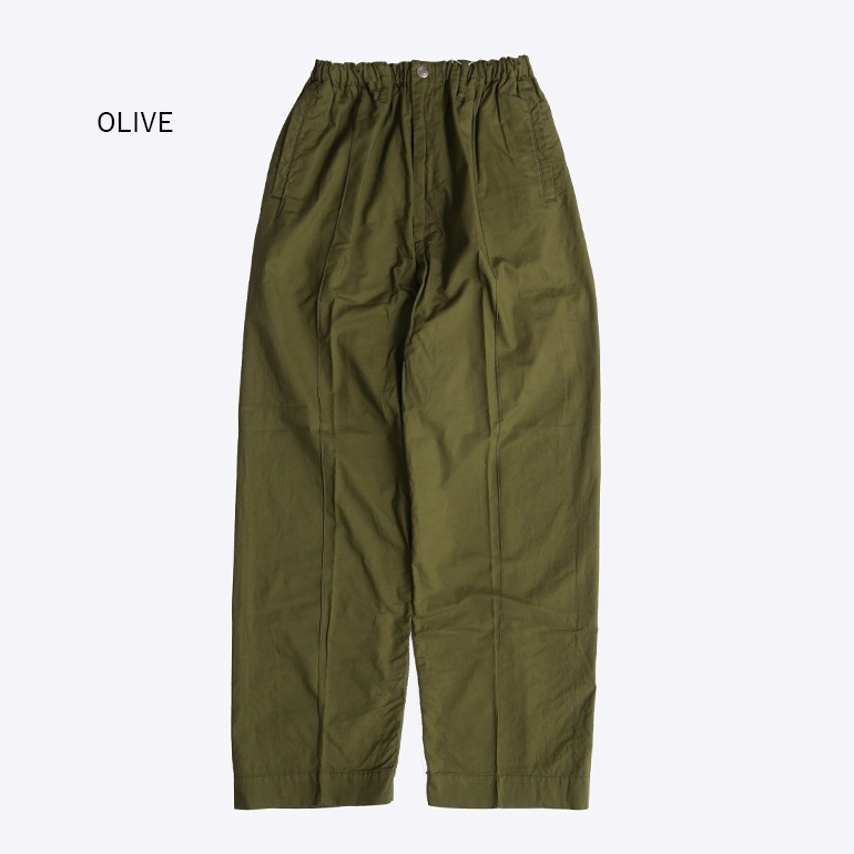 【取扱い終了/セール】necessary or unnecessary ネセサリー オア アンネセサリー｜PIN TUCK PANTS【全4色】