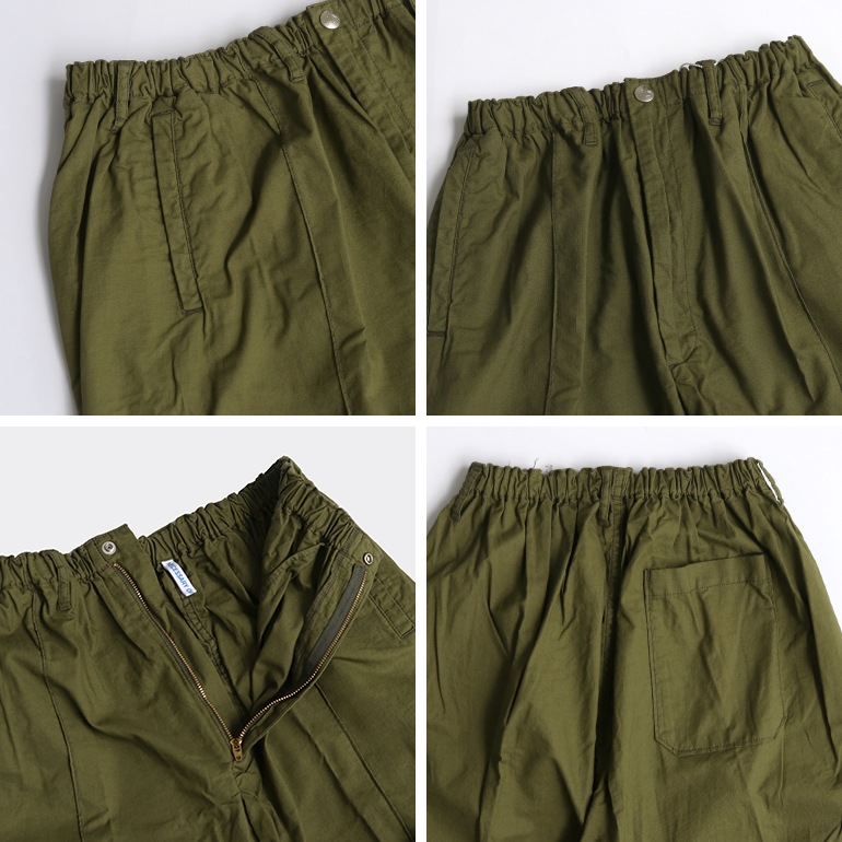 【取扱い終了/セール】necessary or unnecessary ネセサリー オア アンネセサリー｜PIN TUCK PANTS【全4色】