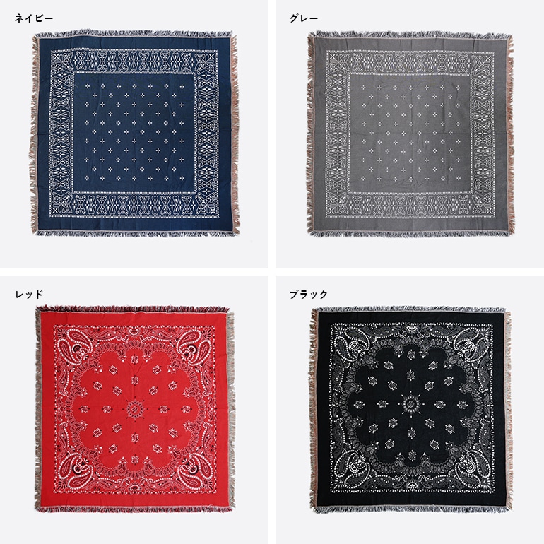 DETAIL ディテール｜Bandana Throwket Cross バンダナ スローケット クロス