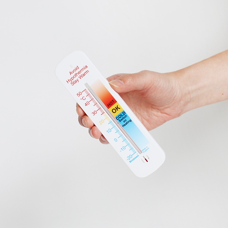 DETAIL ディテール｜Brannan Plastic Wall Thermometer 155mm Comfort プラスチック ウォール サーモメーター 155mm コンフォート