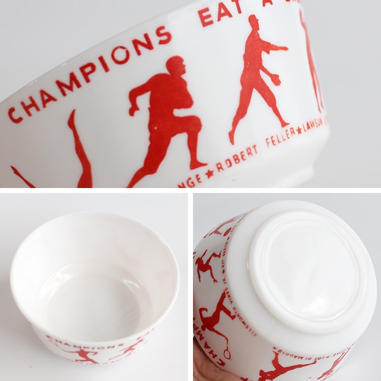 VINTAGE｜Hazelatlas シリアルボウル CHAMPIONS