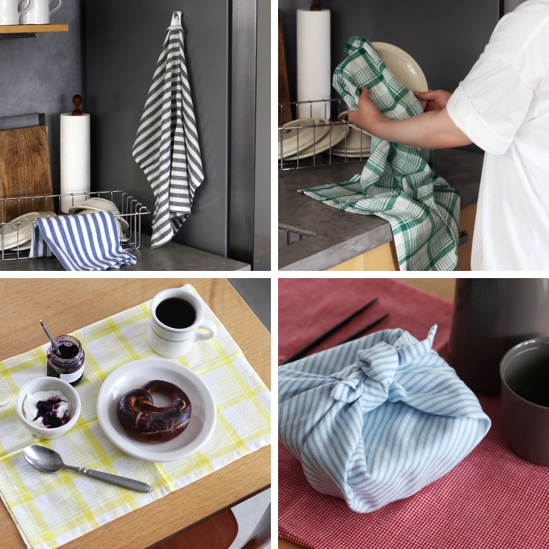 VETLER ベトラー｜キッチンクロス　千鳥格子