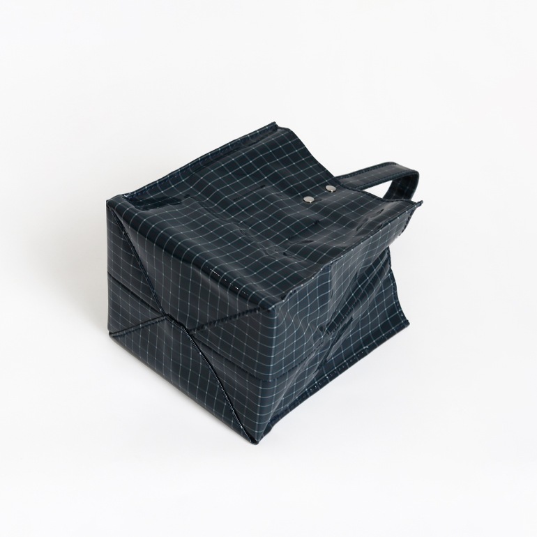 TEMBEA テンベア｜CUBE TOTE CHECK BLUE 通販｜DUPON35